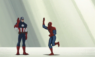 Superhero+High-Fives