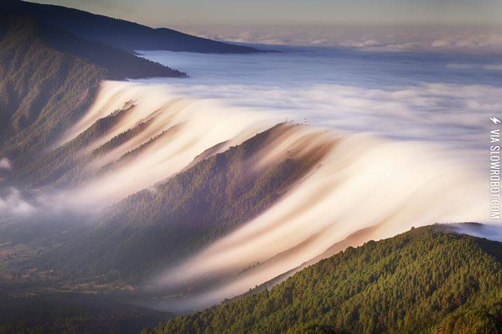 A+Waterfall+of+Clouds+on+the+Canary+Islands