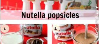 Nutella+Popsicles.