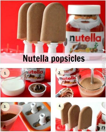 Nutella+Popsicles.