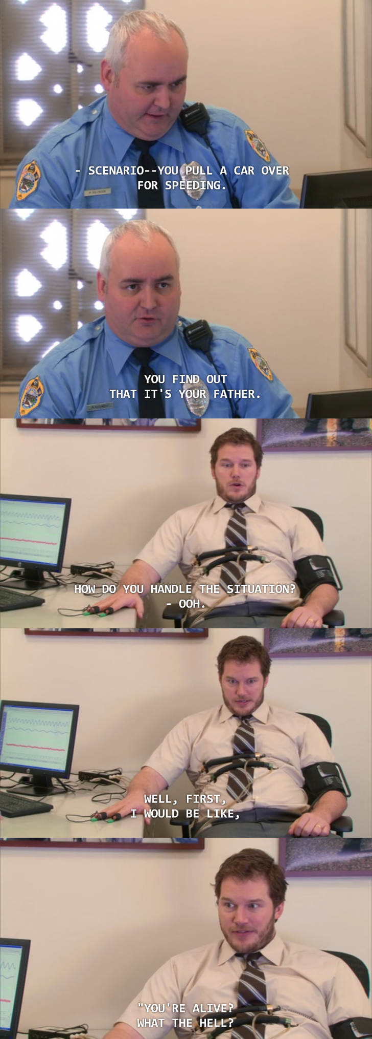 Andy+trying+to+become+a+cop.