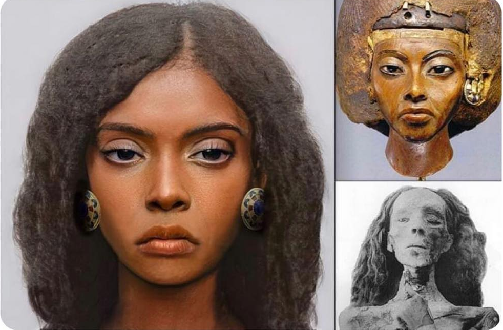 The+reconstruction+of+Egyptian+queen+Tiye%2C+Amenhotep+III%26%238217%3Bs+wife+and+mother+of+Akhenaten