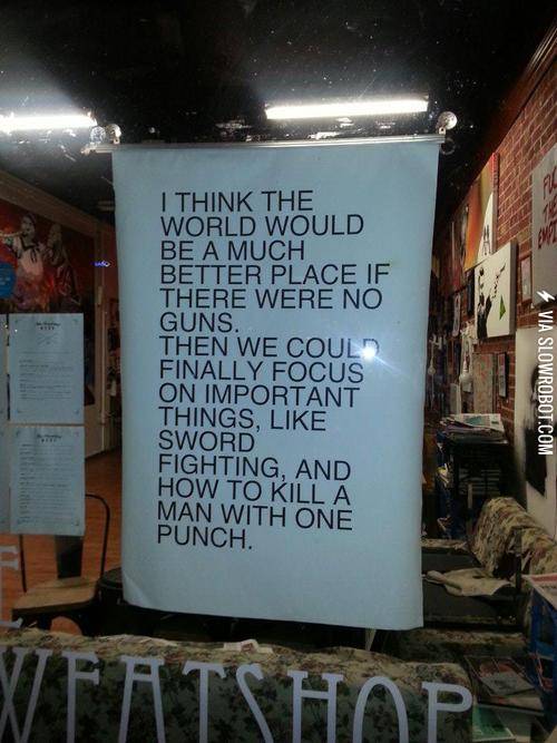 A+world+without+guns.