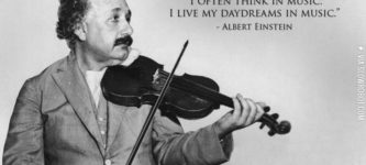 Albert+Einstein+on+Music
