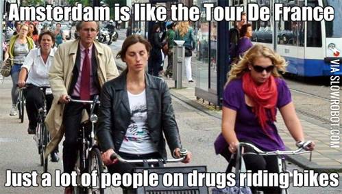 Amsterdam+is+like+the+Tour+De+France.
