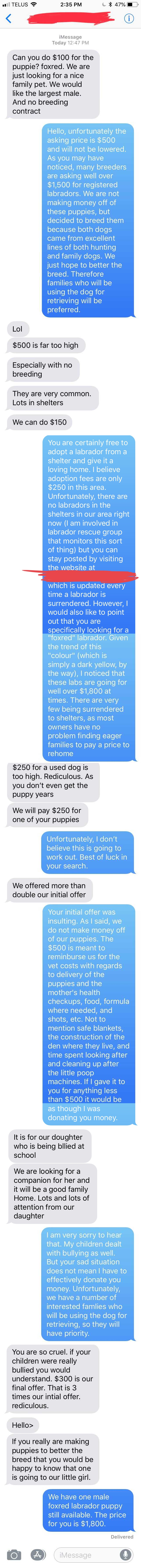 Three+times+their+initial+offer