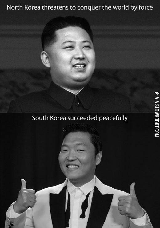 North+Korea+vs.+South+Korea.
