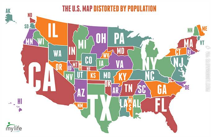 The+states+distorted+by+population.