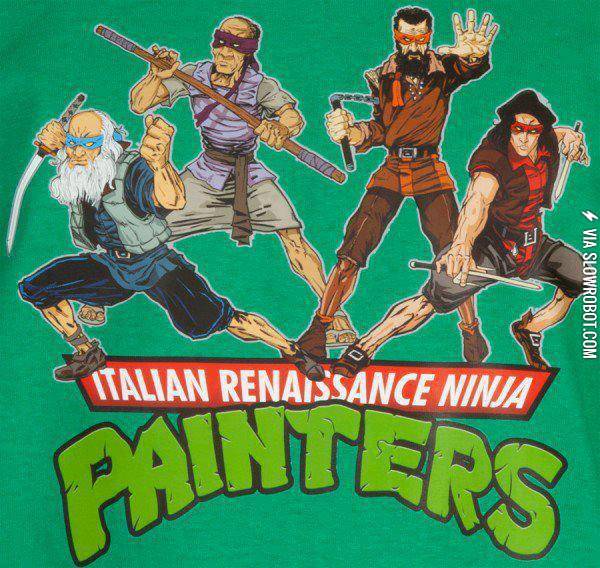 Italian+renaissance+ninja+painters.