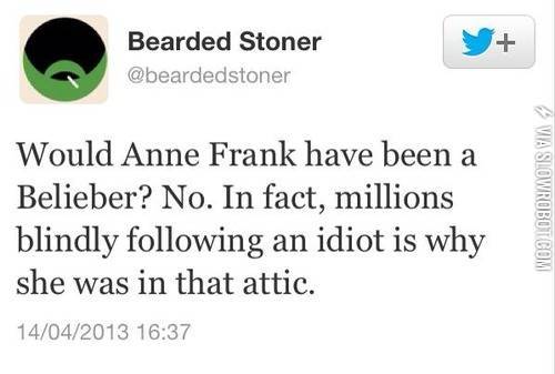 Would+Anne+Frank+have+been+a+Belieber%3F