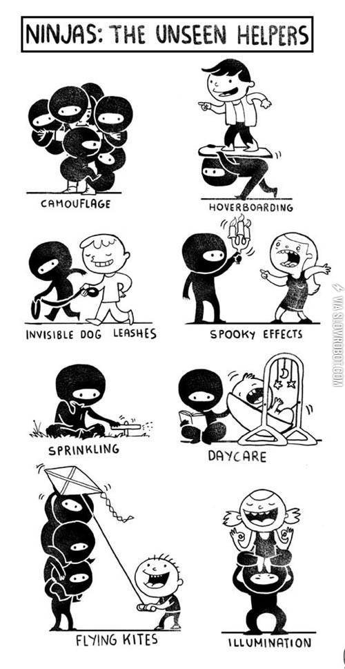 Ninjas%3A+The+unseen+helpers.