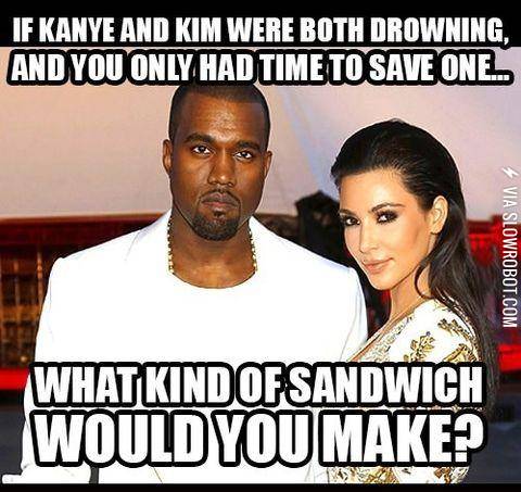 If+Kim+and+Kanye+were+both+drowning