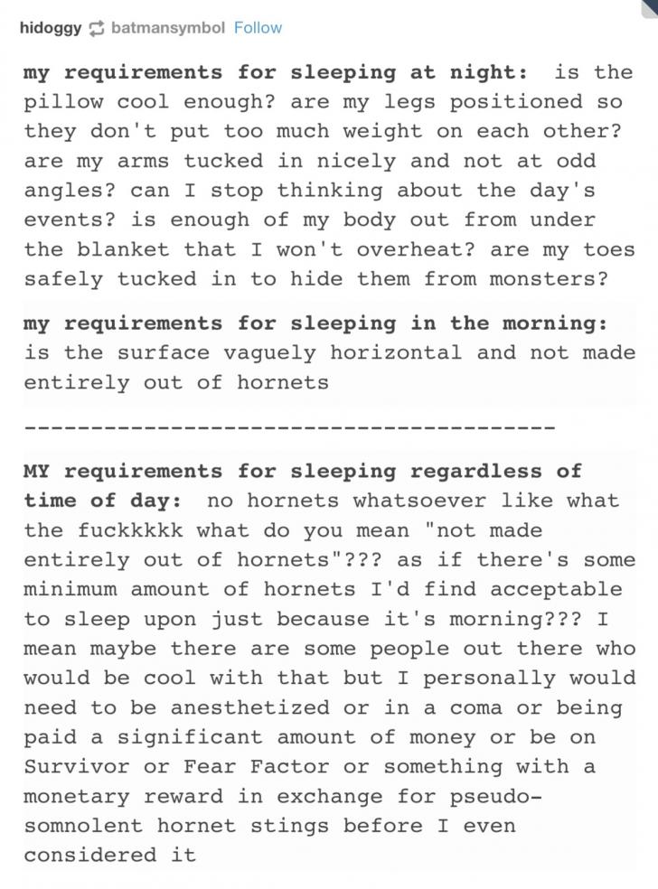 Requirements+for+sleeping