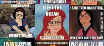 Hipster+Disney+princesses.