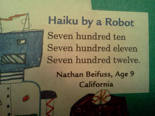 Robot+Haiku