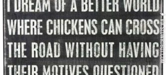 Why+did+the+chicken+cross+the+road%3F