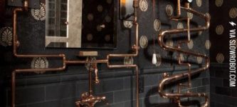 Beautiful+Steampunk+Bathroom