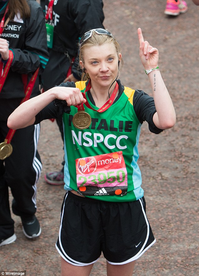 Natalie+Dormer+completed+the+London+Marathon+today+in+3+hours+51+minutes.