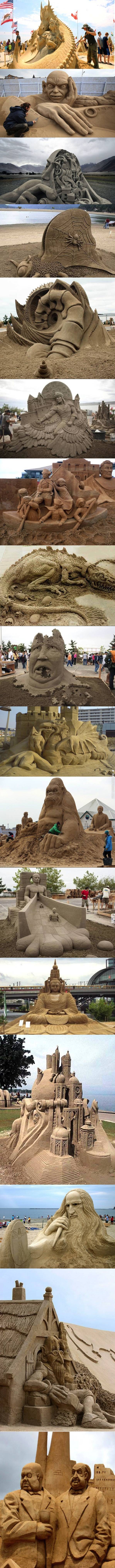 Sand+sculptures