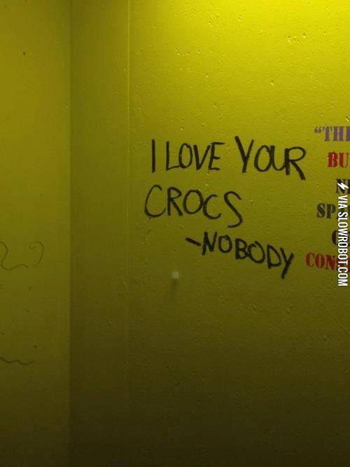 I+love+your+crocs.