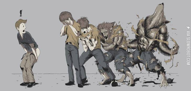 Never+moon+a+werewolf.