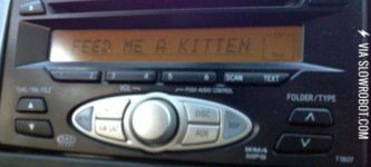 My+car+stereo+is+getting+pushy.