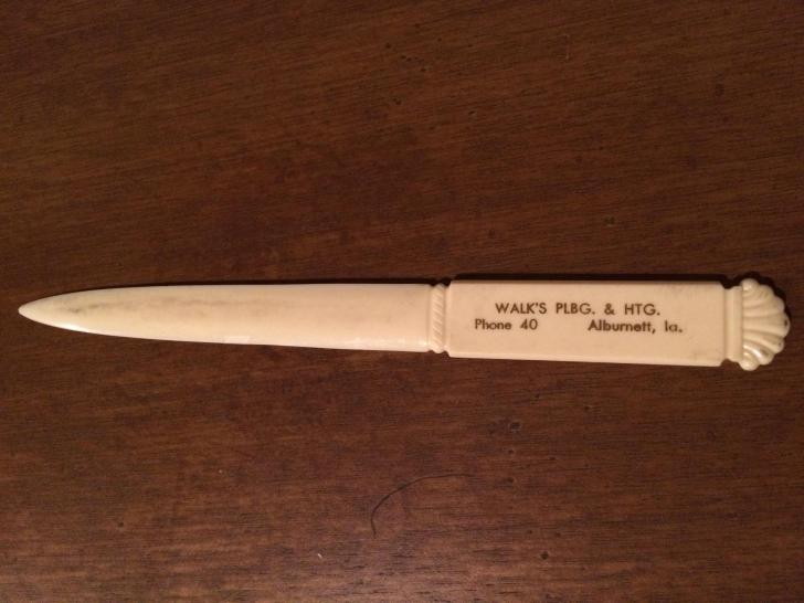 My+grandfather+opened+a+plumbing+business+after+WWII.+The+telephone+number+was+%26quot%3B40%26quot%3B.