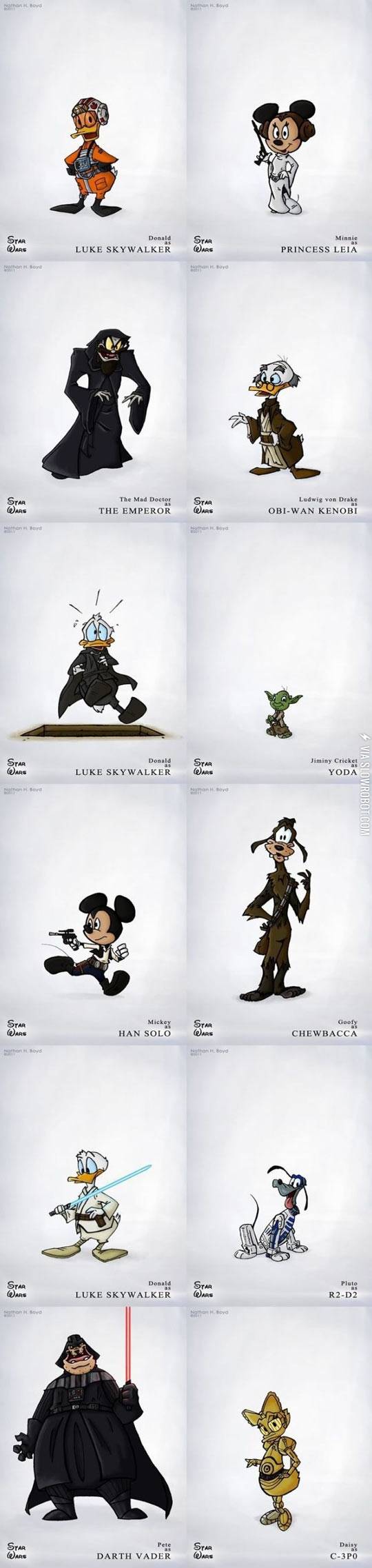 Star+Wars+as+Disney+characters.