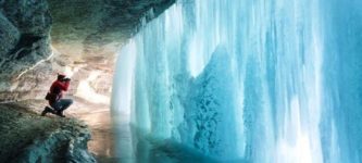 Frozen+Waterfall+In+Iceland