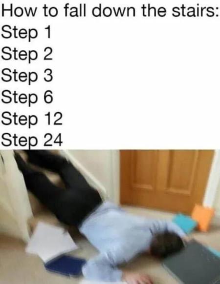 How+To+Fall+Down+The+Stairs