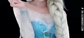 Queen+Elsa+irl