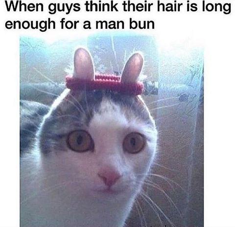 When+guys+think+their+hair+is+long+enough+for+a+man+bun.