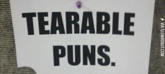 These+are+tearable+puns.