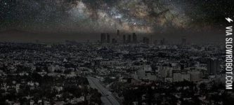 Los+Angeles%2C+California+with+no+light+pollution