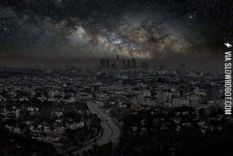 Los+Angeles%2C+California+with+no+light+pollution