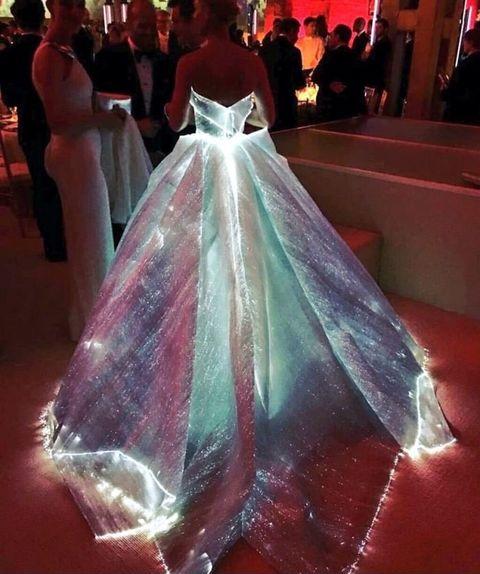 Fiber+optic+dress