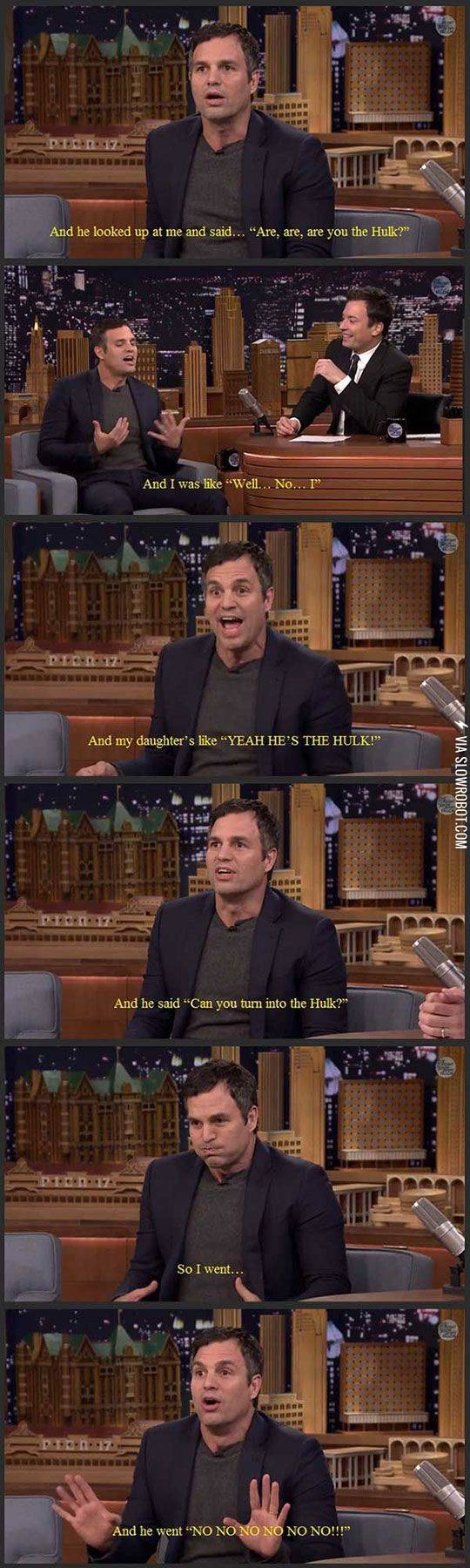 Can+you+turn+into+the+Hulk%3F+%28Taking+his+daughter+to+preschool%29