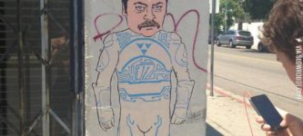 Tron+Swanson.