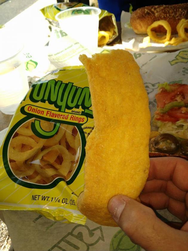 Giant+Funyun+was+literally+the+only+chip+in+the+bag.+It+tasted+amazing%21