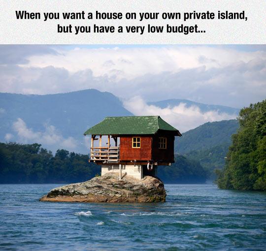 A+House+on+Your+Own+Private+Island