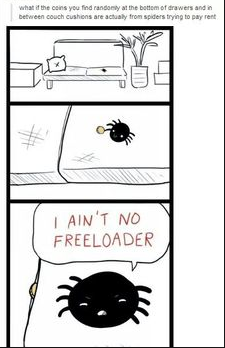 Spiders+trying+to+pay+rent
