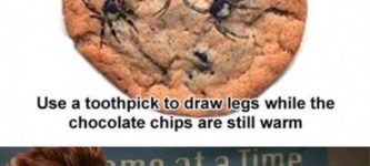 Spider+Chip+Cookies