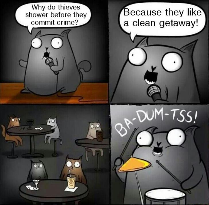 Why+do+thieves+shower+before+a+crime%3F