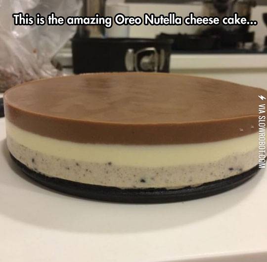 Oreo+Nutella+cheese+cake.
