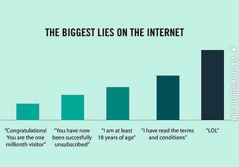 Internet+lies