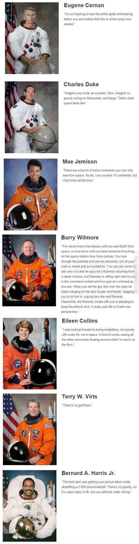 Seven+Astronauts+describe+what+it+feels+like+to+be+in+space