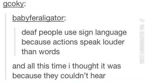 Deaf+people