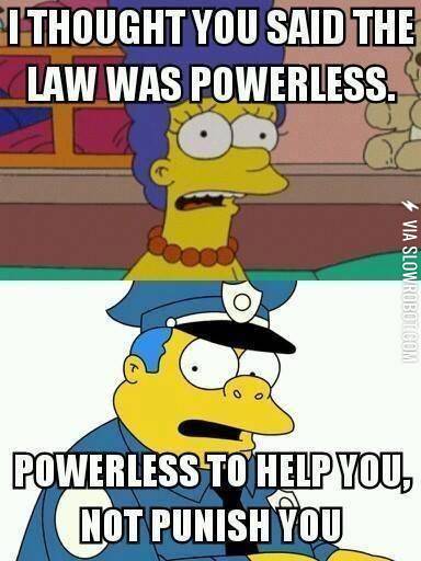 The+Simpsons+on+America%26%238217%3Bs+law+enforcement.