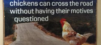 Why+Did+the+Chicken+Really+Cross+the+Road%3F
