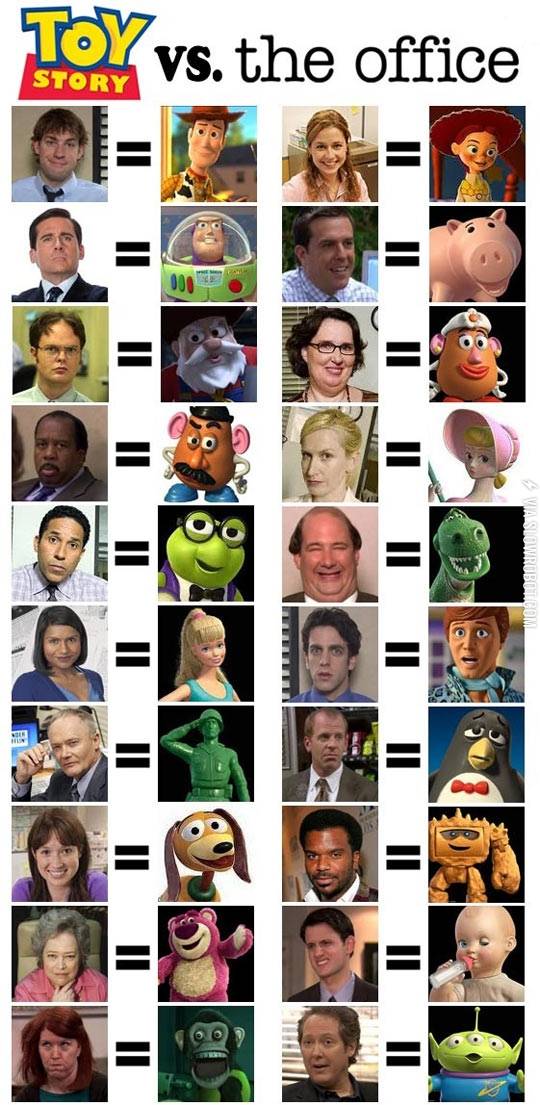 Toy+Story+vs.+The+Office.
